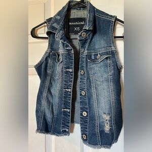 Maurices Women’s XS Denim Vest